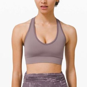 Lululemon Ebb to Street Racerback Bra, Lunar Rock